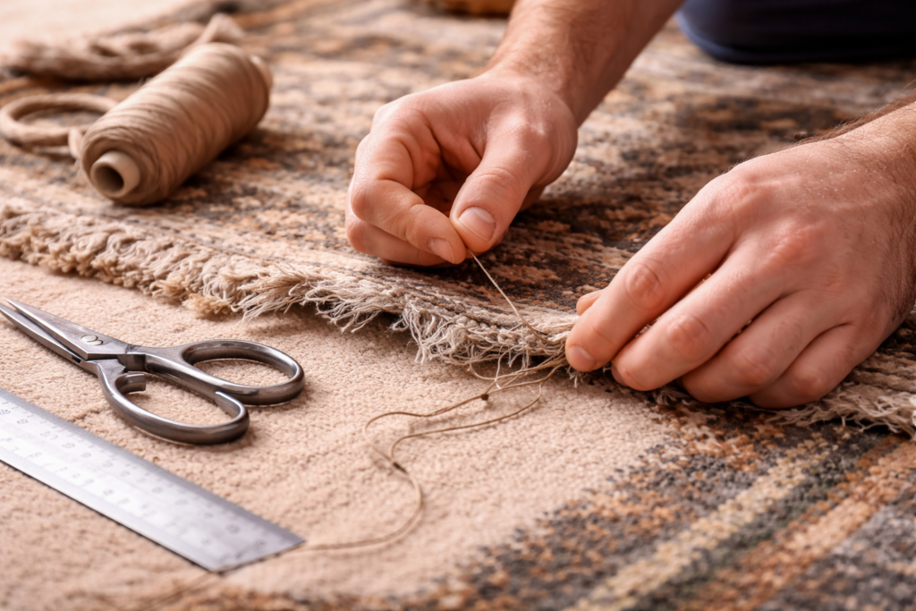 Services carpet repairing
