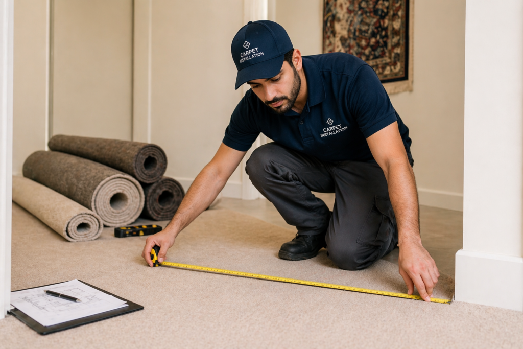 carpet measurement & planning